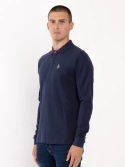 WILLIAMS LONG SLEEVE POLO 9 WILLIAMS LONG SLEEVE POLO -Luke ZM12010A NAVY 2 5e4a36cb 3dfa 44f5 a463 6dba800c616e
