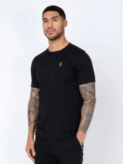 TROUSS T-SHIRT -Luke ZM30211U BLACK 2