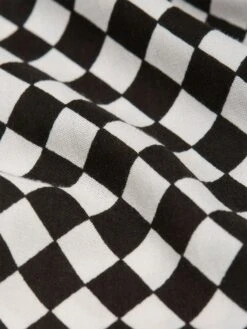 WAWASHAN CHECK SHORT SLEEVE SHIRT -Luke m650806 white 4