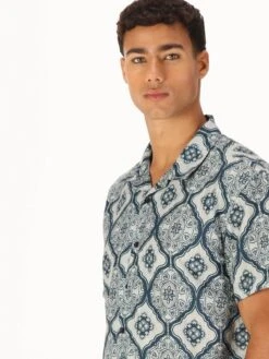 RAITIPURA PRINTED SHORT SLEEVE SHIRT -Luke shirts 0029 08.09.241872